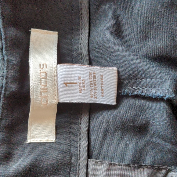 Chico's Size 1 Crop Pants - Picture 3 of 5